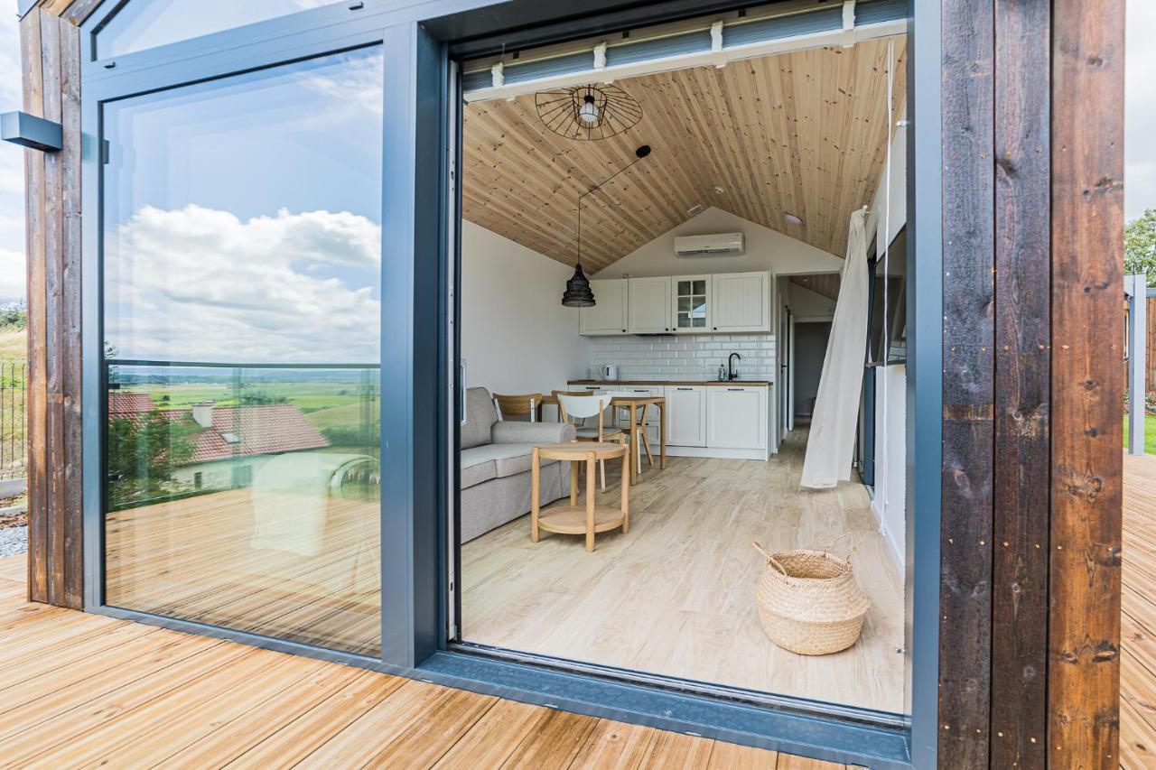 Nowe Domki Deluxe Z Widokiem Na Zatoke Z Basenem I Sauna Oslonino 外观 照片